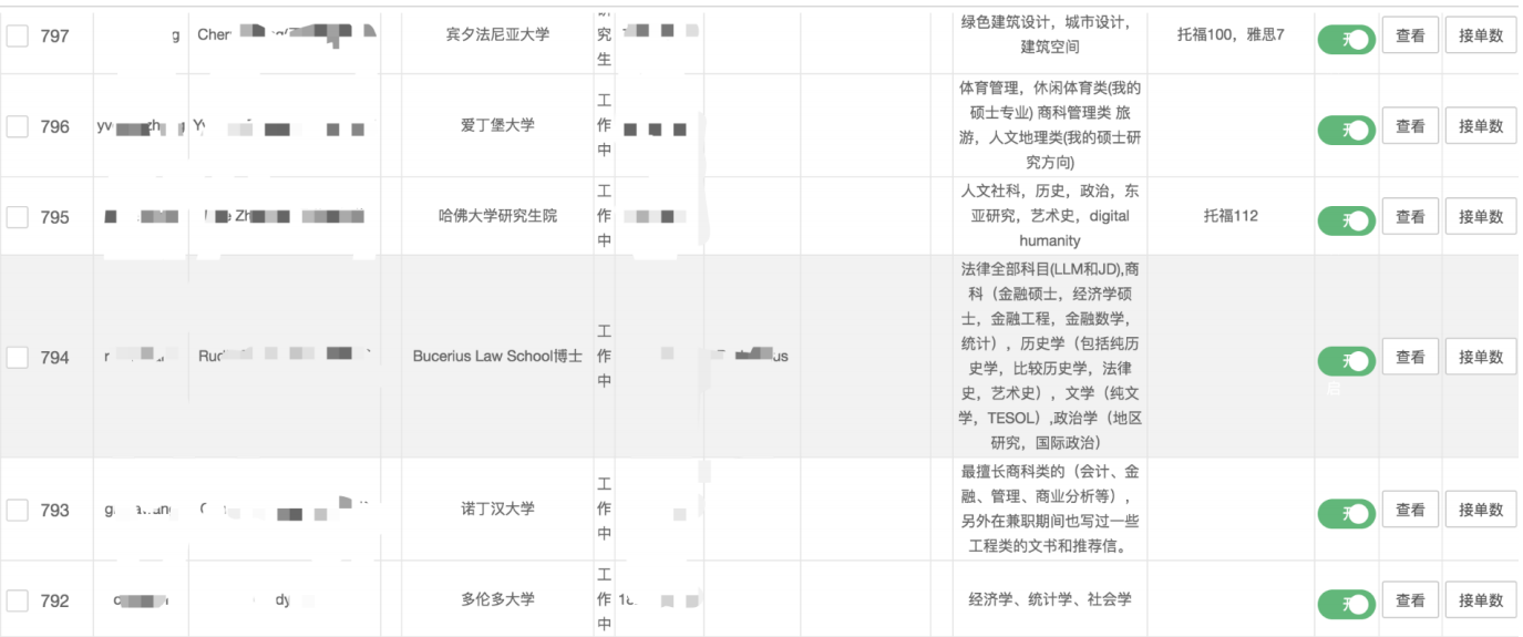 代上网课老师信息